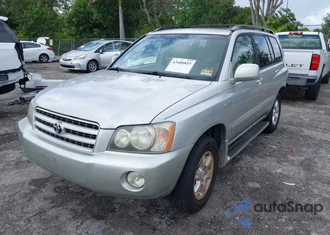 2002 Toyota Highlander Limited V6 z USA, uszkodzony, nr VIN JTEHF21A420045381